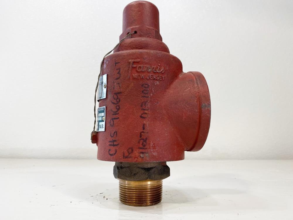 Teledyne Farris 1-1/2" x 2-1/2" NPT 215# Relief Valve 1875